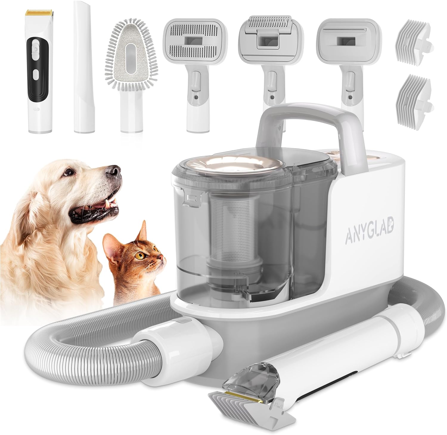 Read more about the article Anyglad Low Noise Dog Grooming Kit Review