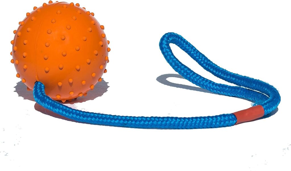 Dog Ball Launcher Thrower for Professional K-9 Training Sport Mental Conditioning Toy Tug 100% GUARANTEED! Increases Pet Obedience Behavior Fast! Through Toss Fetch Retriever Thrower Launching