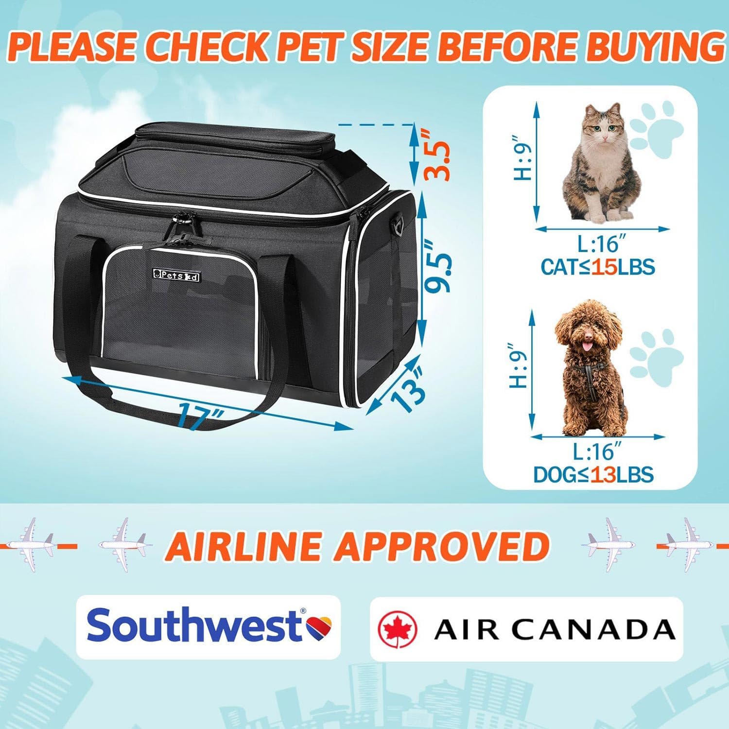 Read more about the article Petskd Pet Carrier Top-Expandable Review