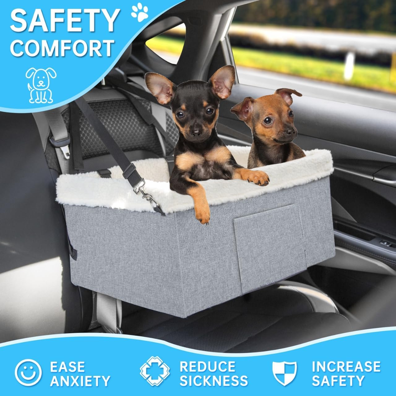 Read more about the article UNICITII Dog Car Seat Review